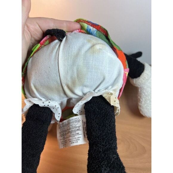 Disney Store Authentic Minnie Mouse Pool Party Plush Toy Doll  Floral Sandals - Picture 10 of 11